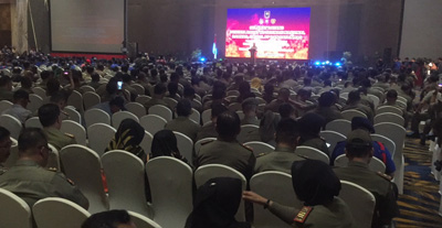 Peserta Rakornas Damkar Tak Datang Tepat Waktu, Ini Kata Wagubri Edy Natar